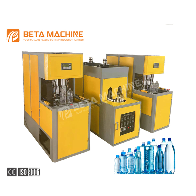 Máquina de fabricación de botellas de PET de plástico semiautomática BETA Máquina de soplado de botellas de plástico