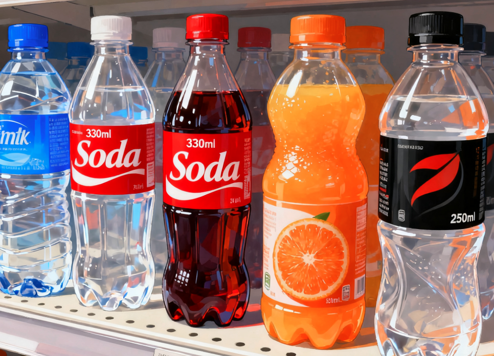 Botellas de bebidas